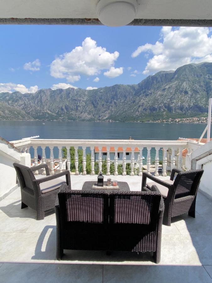 Lux Boka Sea View Apartment 科托尔 外观 照片
