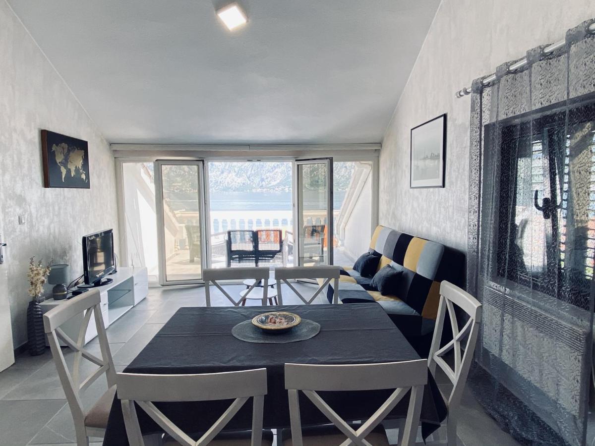 Lux Boka Sea View Apartment 科托尔 外观 照片